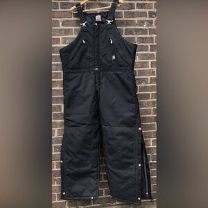 NEW Carhartt Overalls Heavy Quilted Black 50x30 Men’s RN 14806 R33 *Flaw*